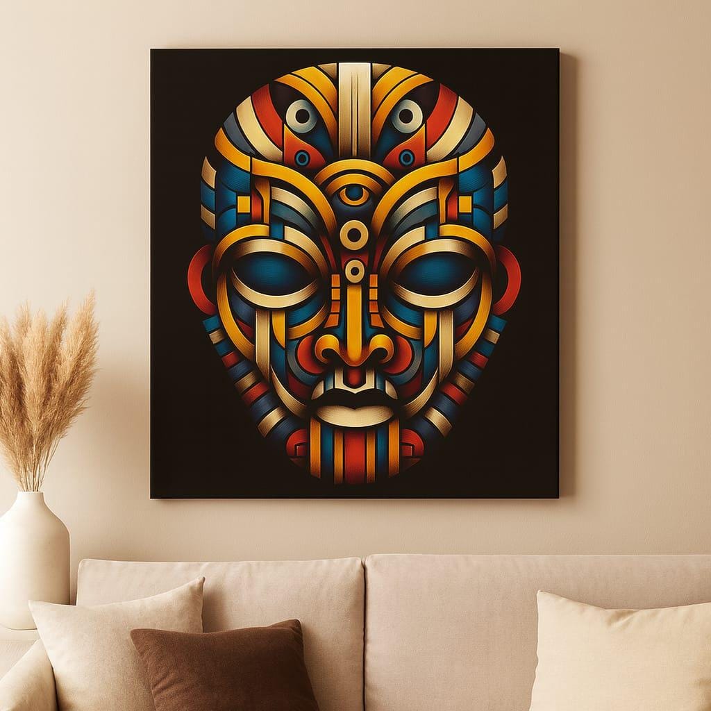 The Golden Sentinel Canvas