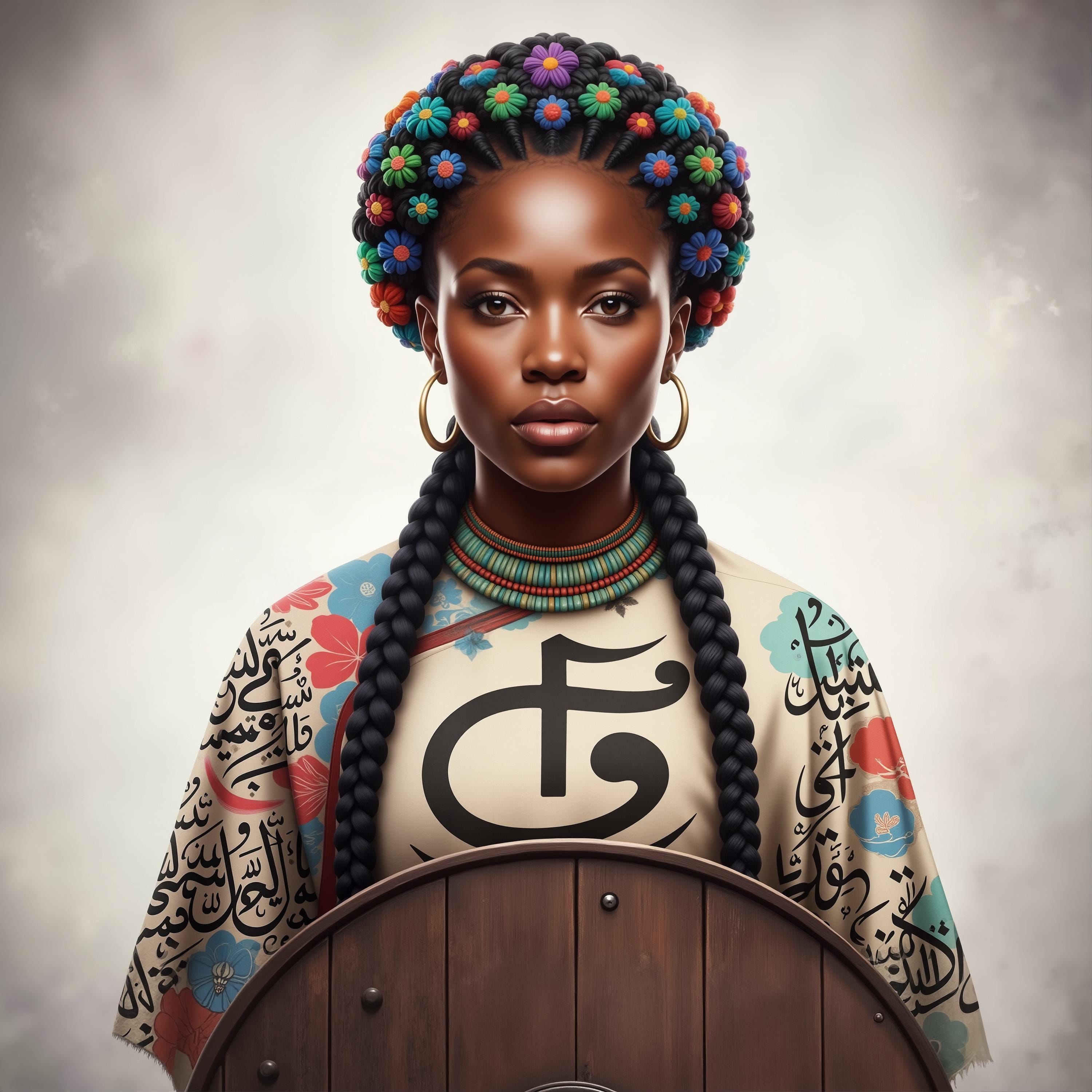 Crowned Beauty Canvas