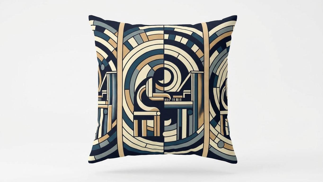 Rhythm of Creation cushion