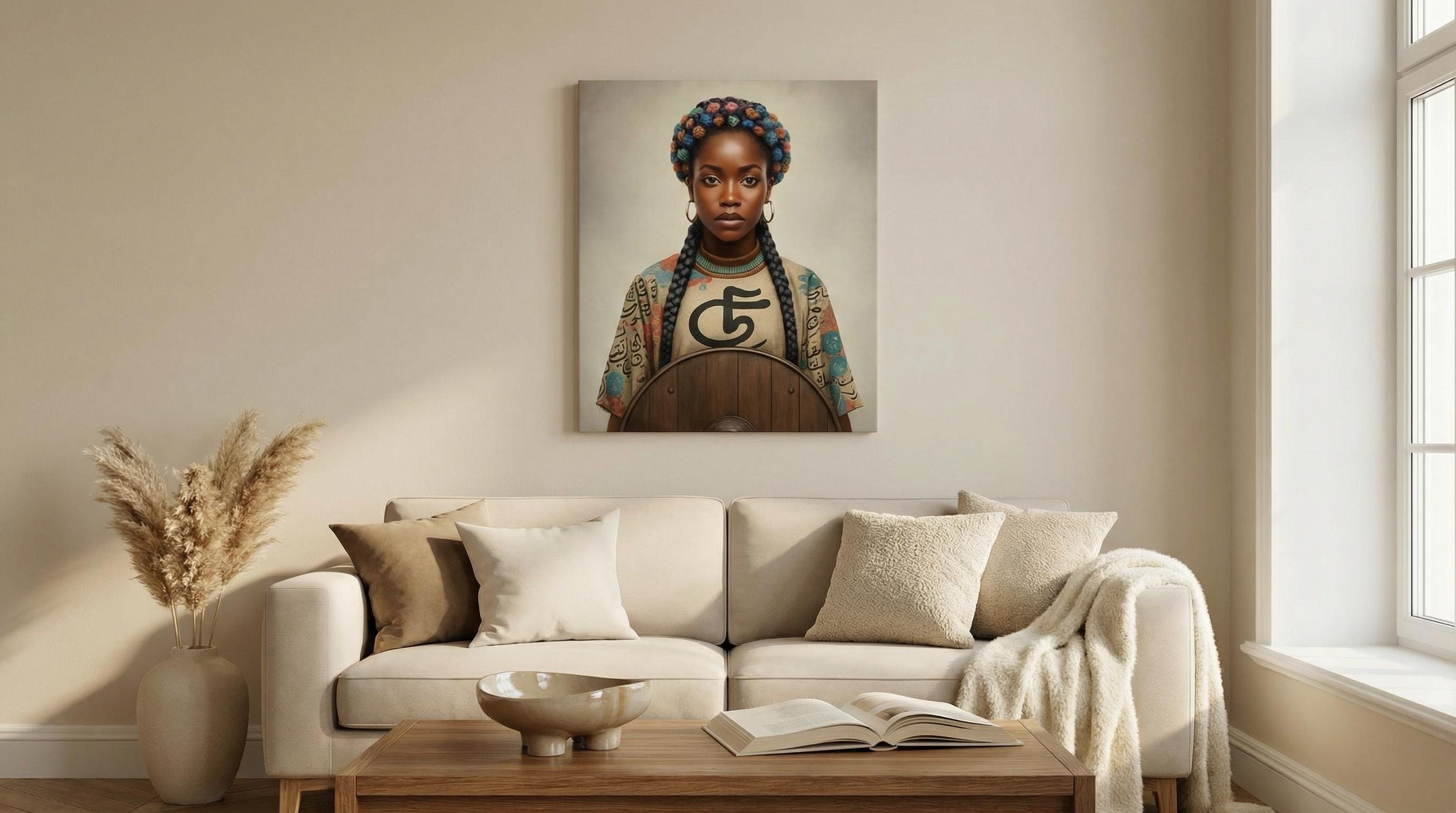 Crowned Beauty Canvas