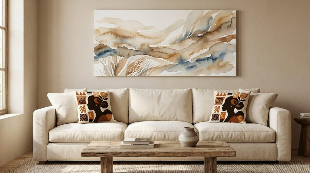 Sun & Geometry Heritage cushion
