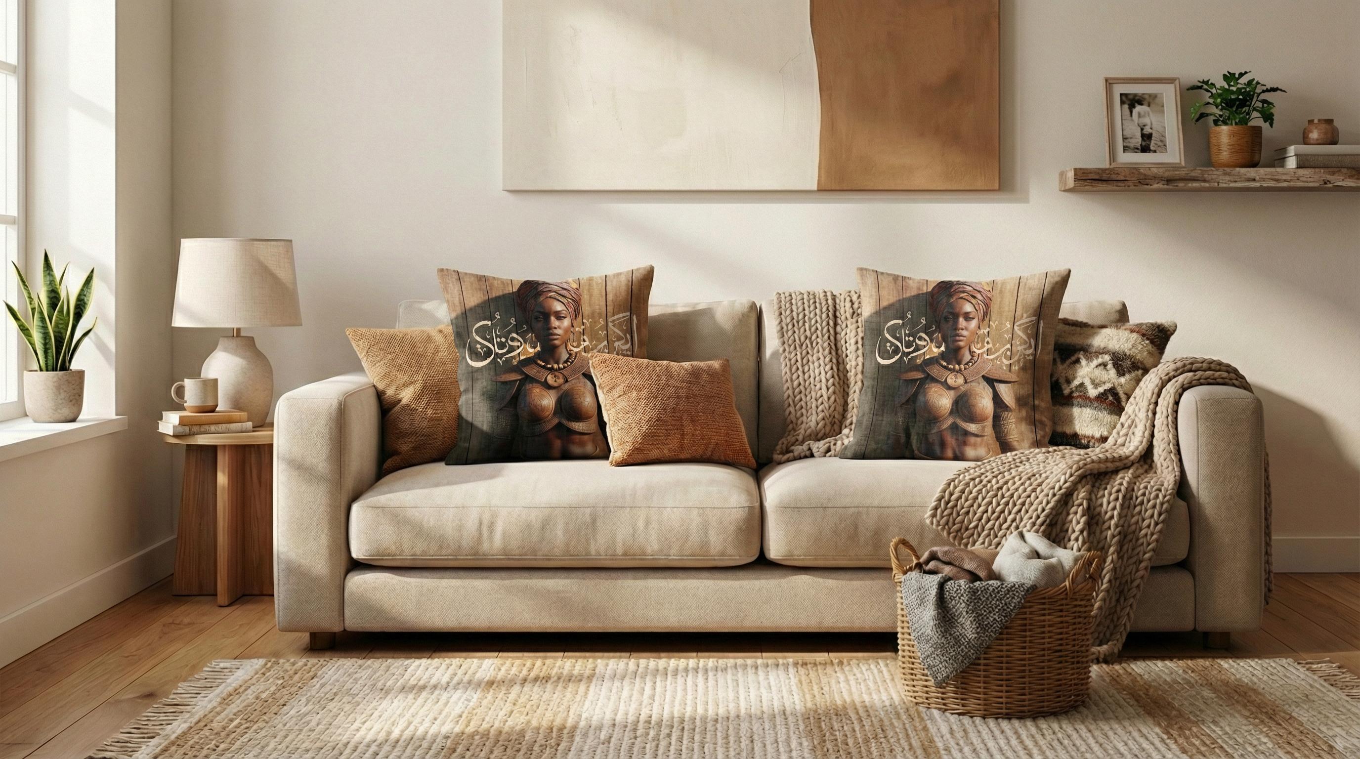 Warrior Queen cushion
