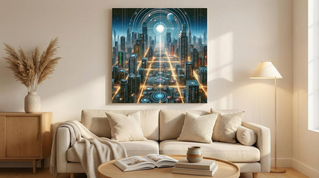 City of the Future Canvas