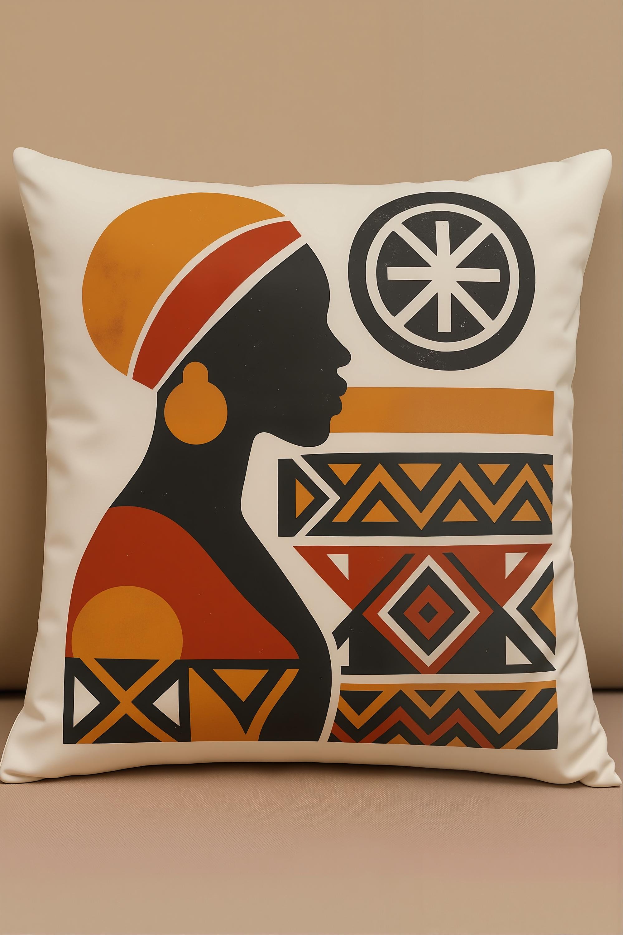 Heritage Geometry Muse cushion