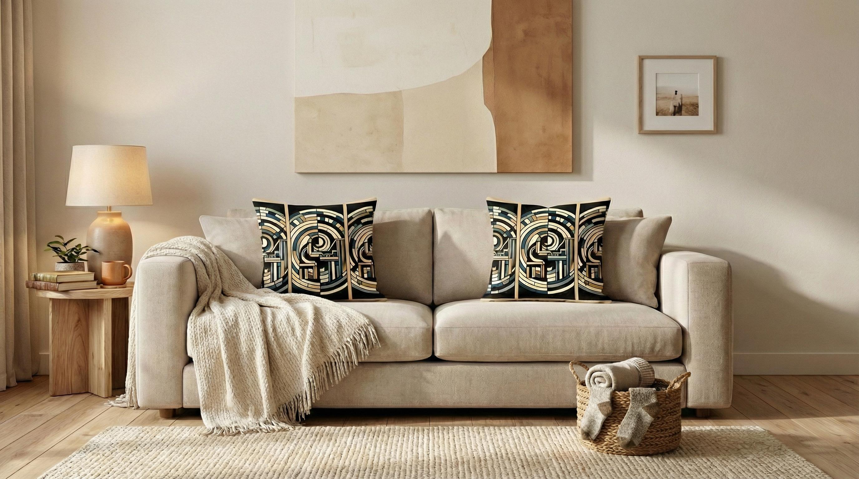 Rhythm of Creation cushion