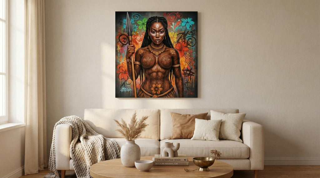 Ancestral Warrior Canvas