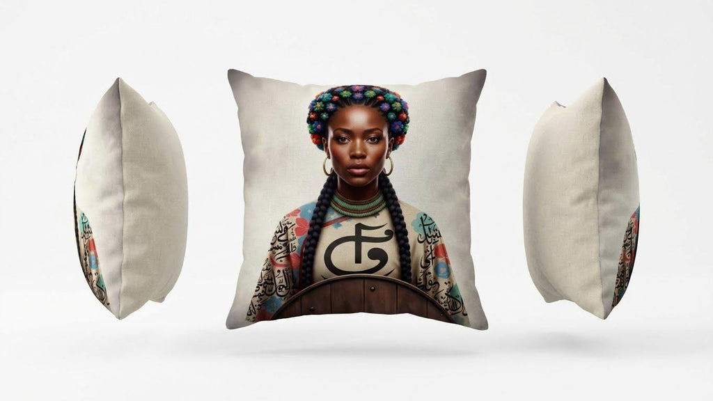 Crowned Beauty cushion