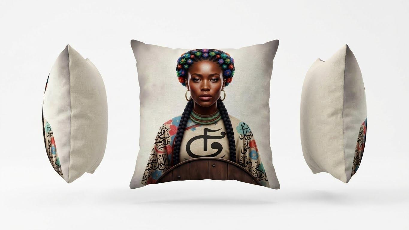 Crowned Beauty cushion