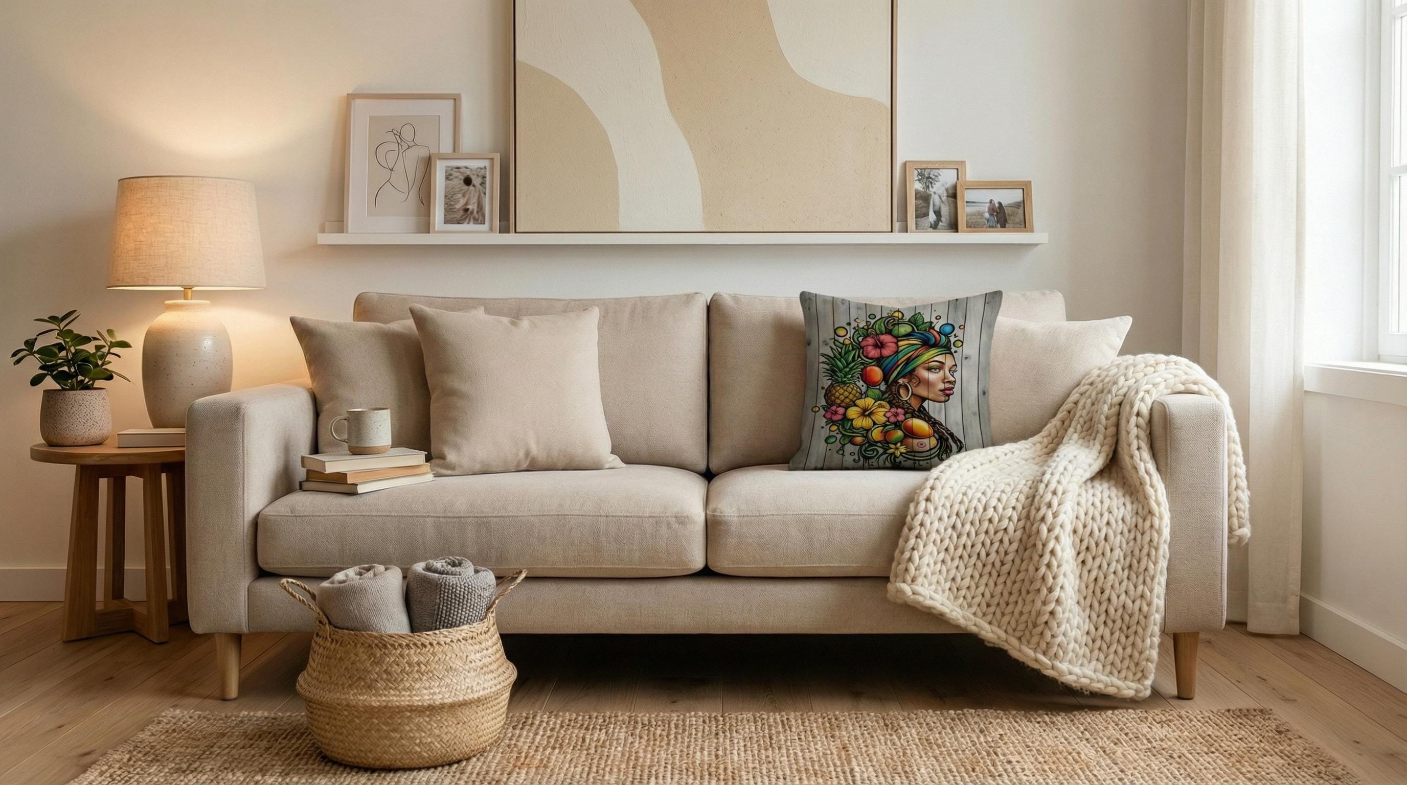 Island Goddess cushion