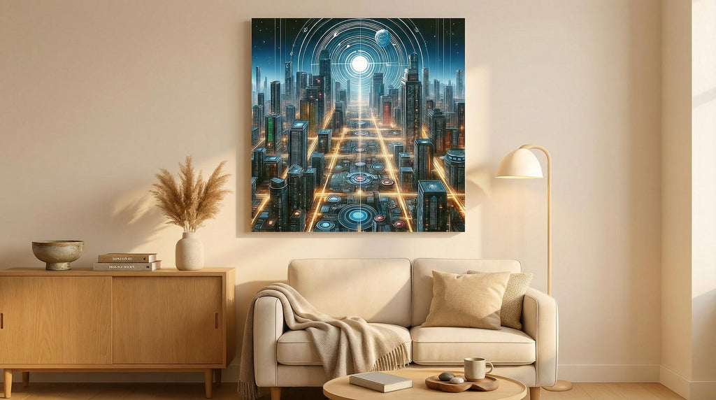 City of the Future Canvas