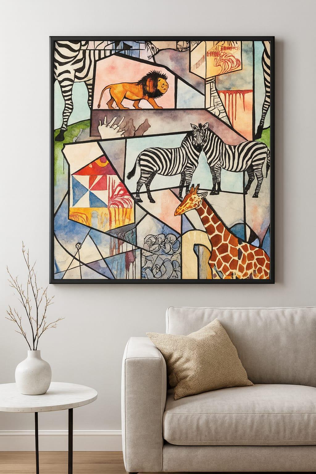 Wild Mosaic fine print