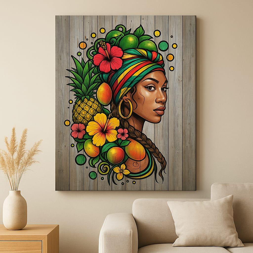 Island Goddess Canvas