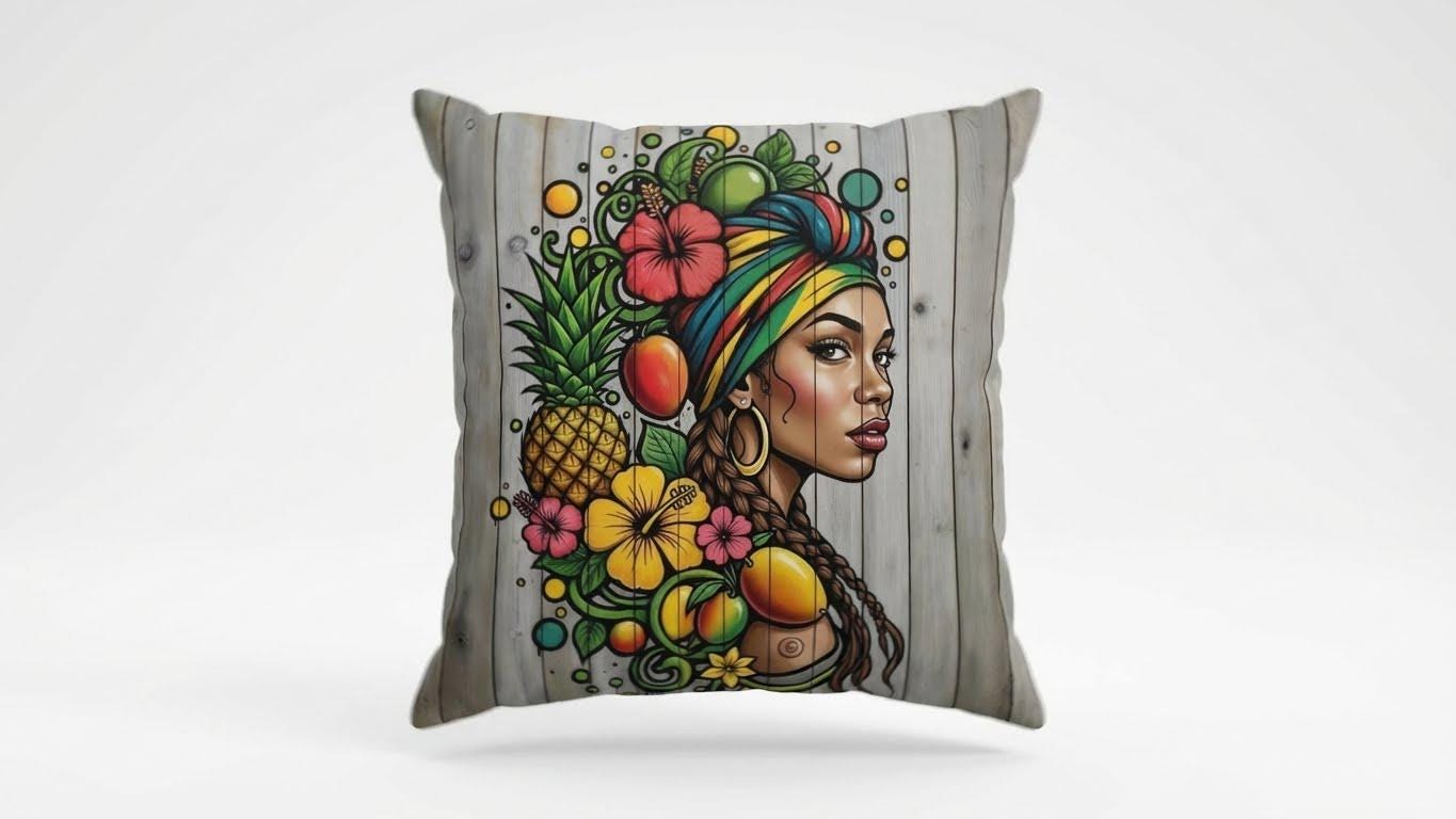 Island Goddess cushion