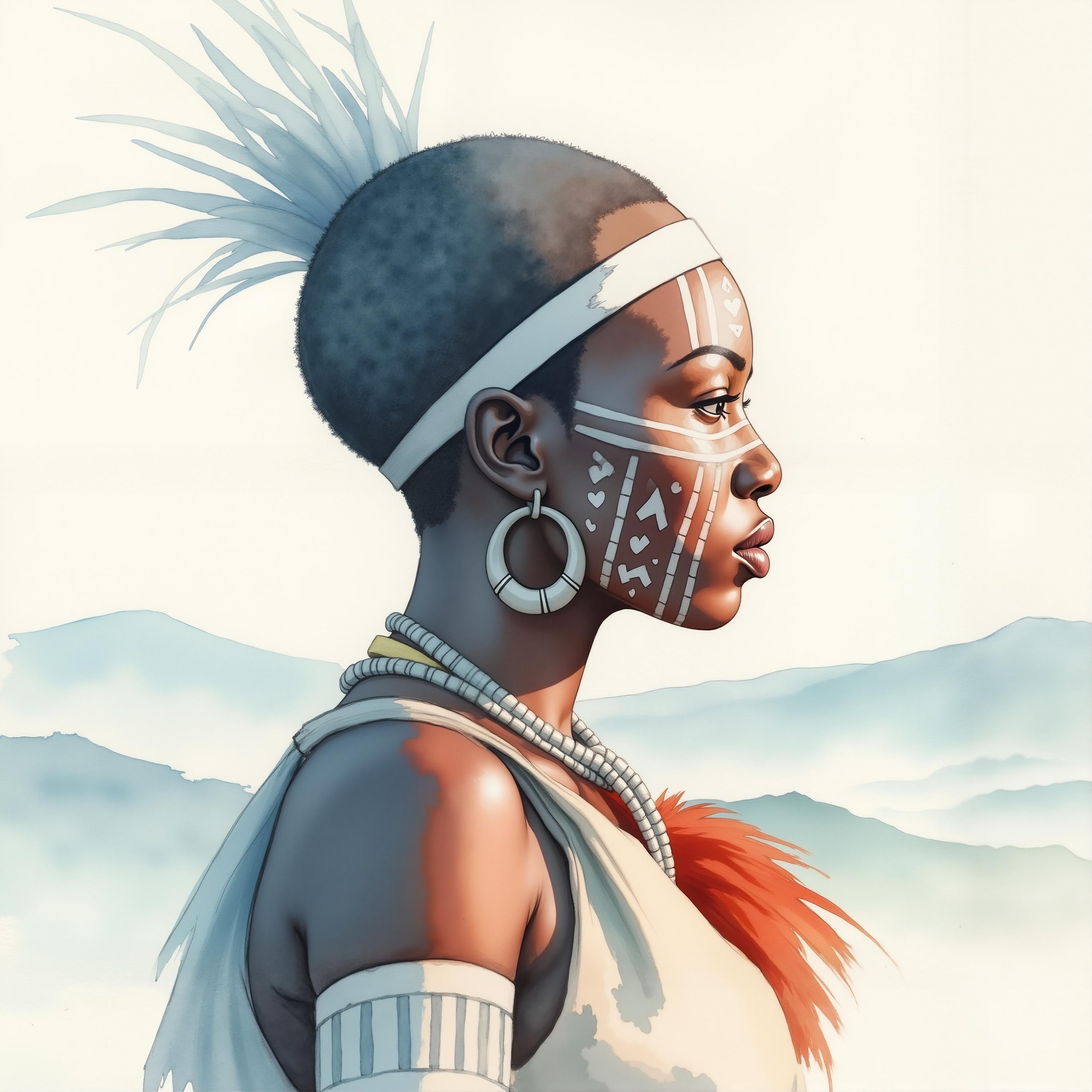 Painted Spirit fine print