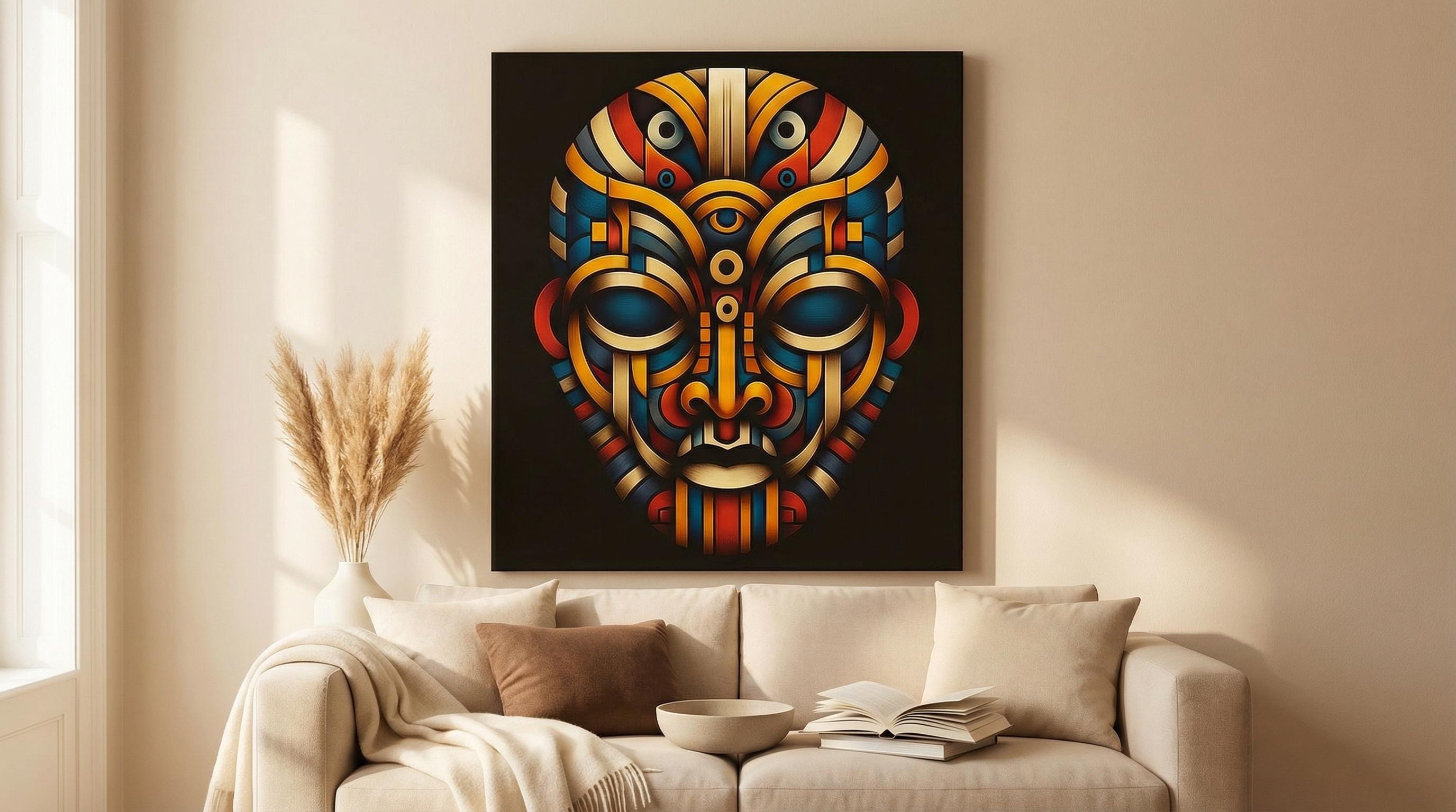 The Golden Sentinel Canvas
