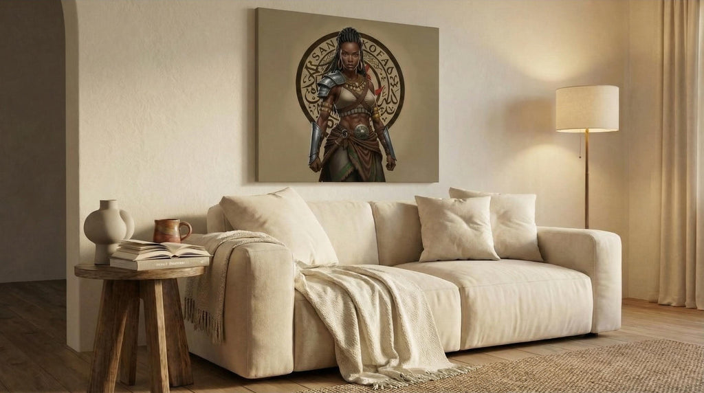 Tribal Guardian Canvas