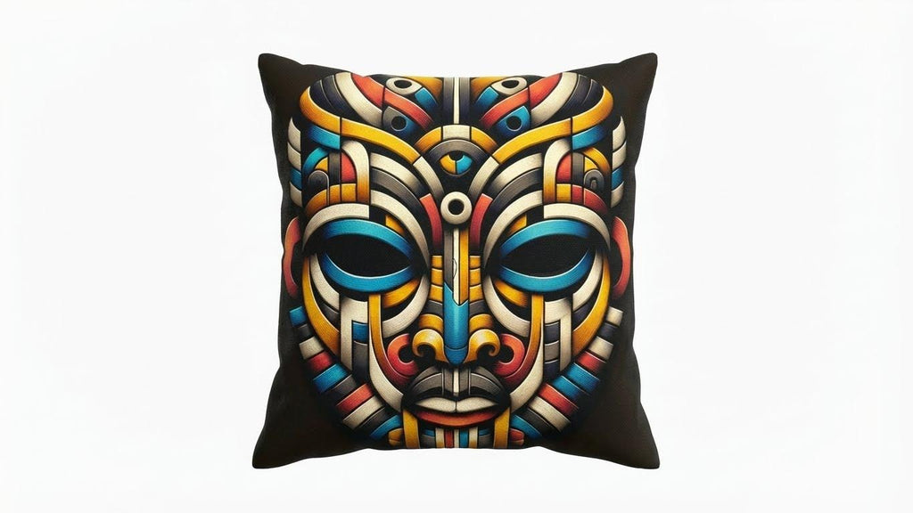 The Golden Sentinel cushion