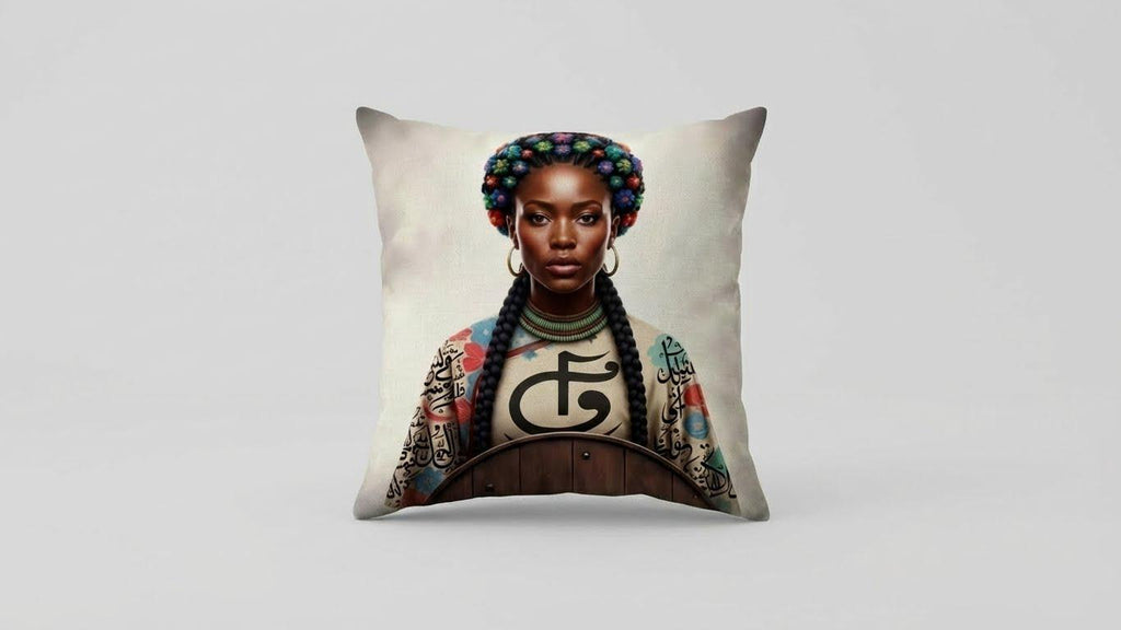 Crowned Beauty cushion