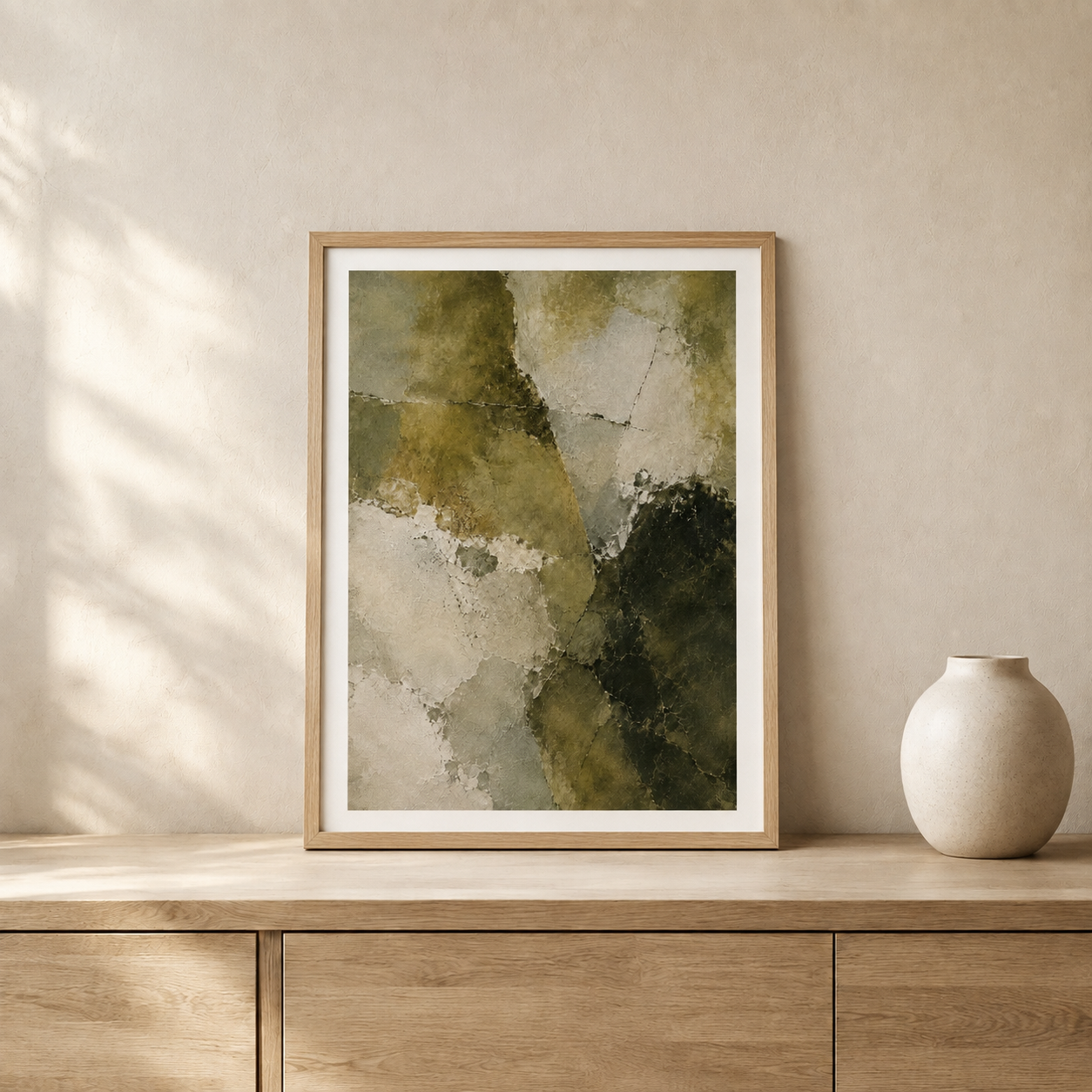 Heritage Reimagined Verdant Stone Fine Art Print