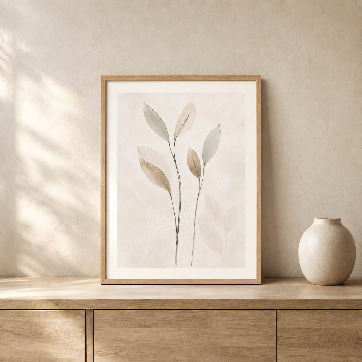Heritage Reimagined Quiet Stem Fine Art Print
