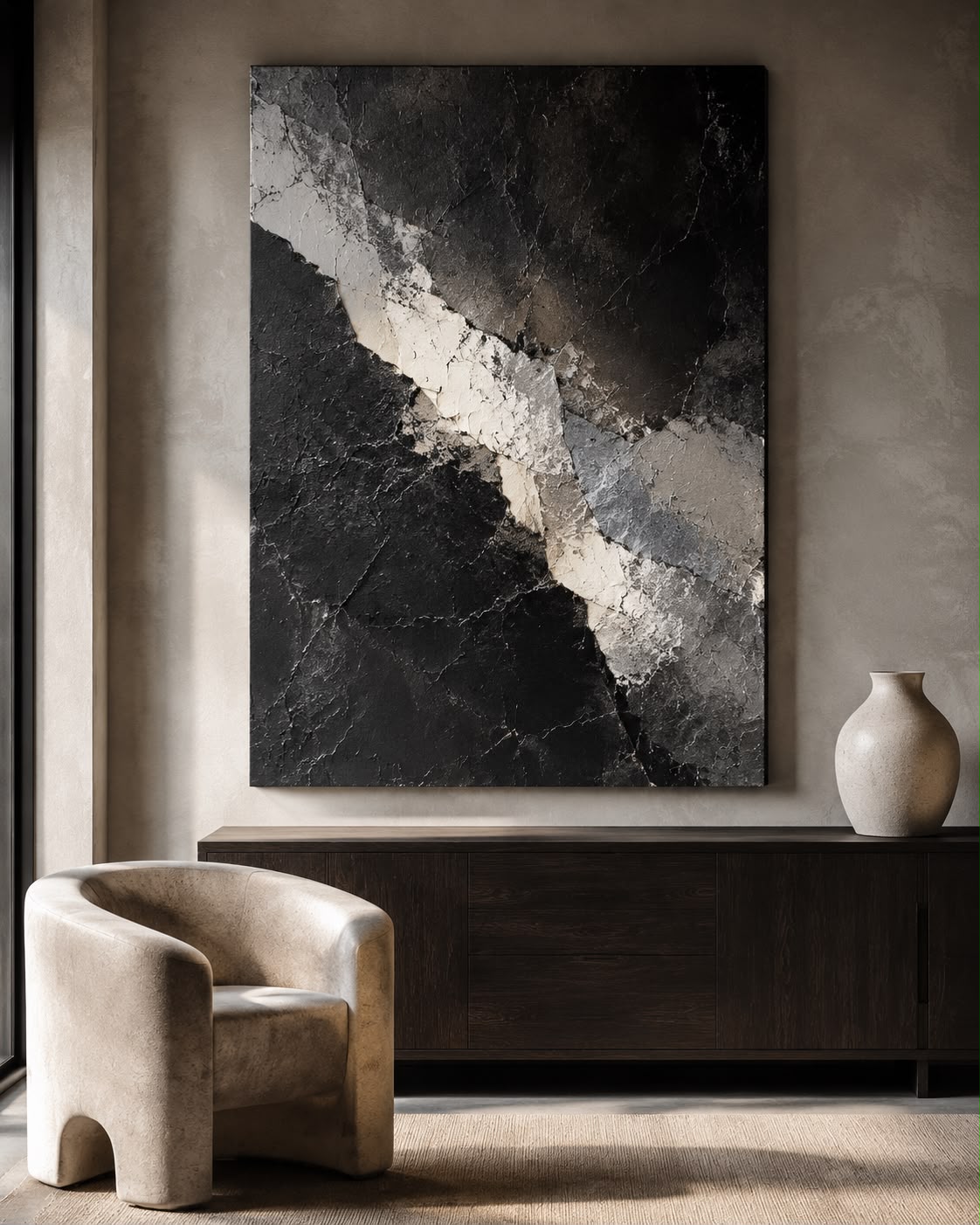 Heritage Reimagined Fractured Light Canvas