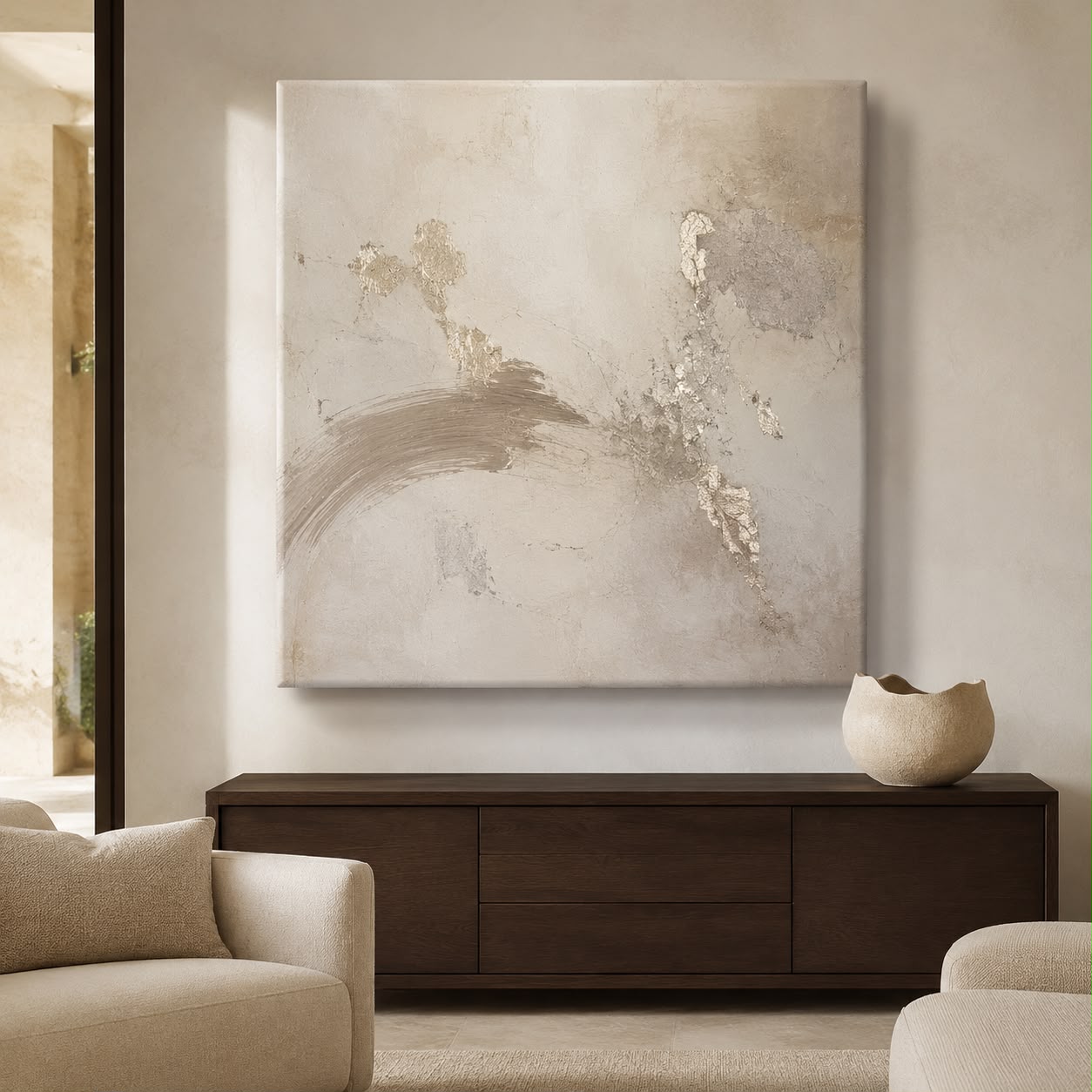 Heritage Reimagined Gilded Pause Canvas