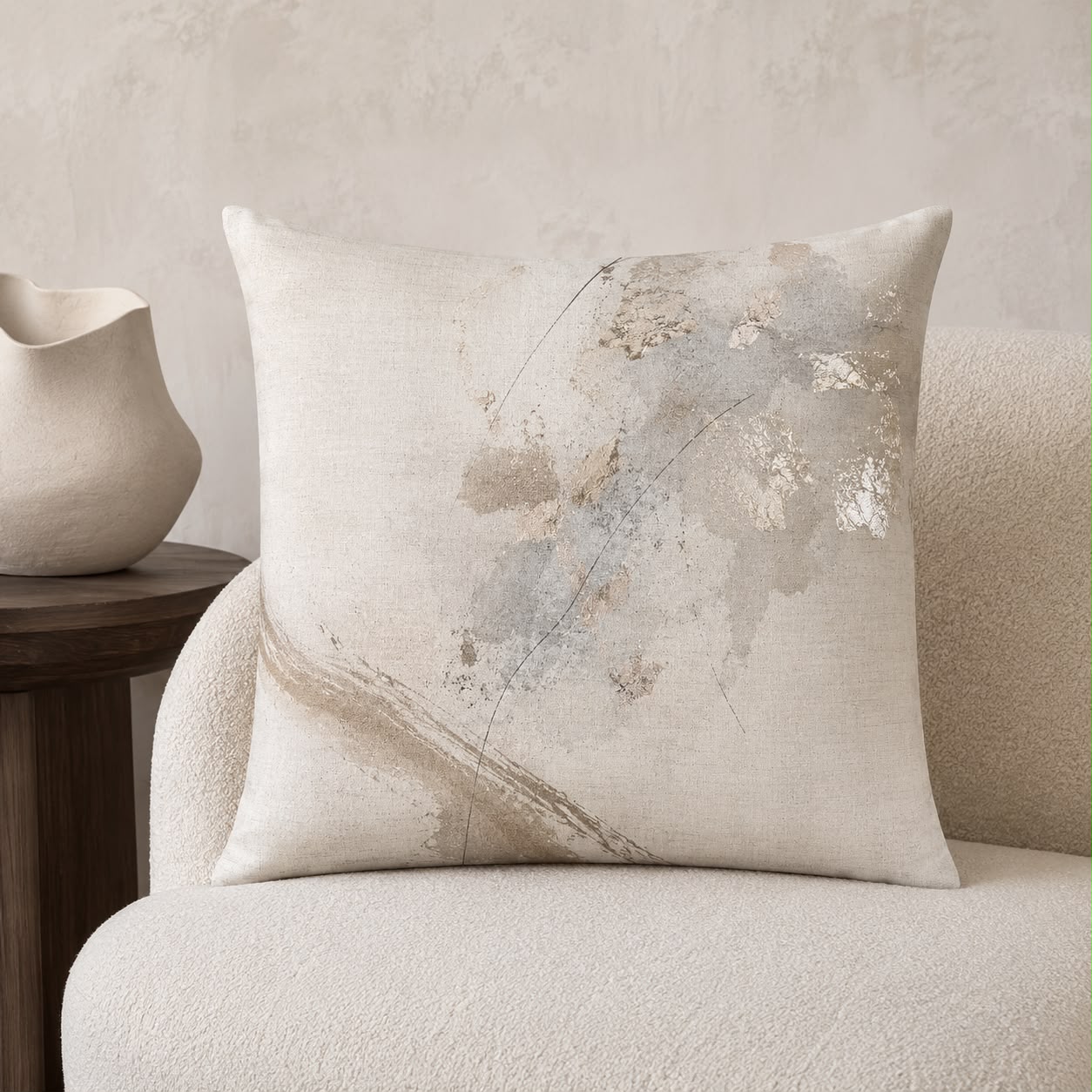 Heritage Reimagined Gilded Pause Cushion