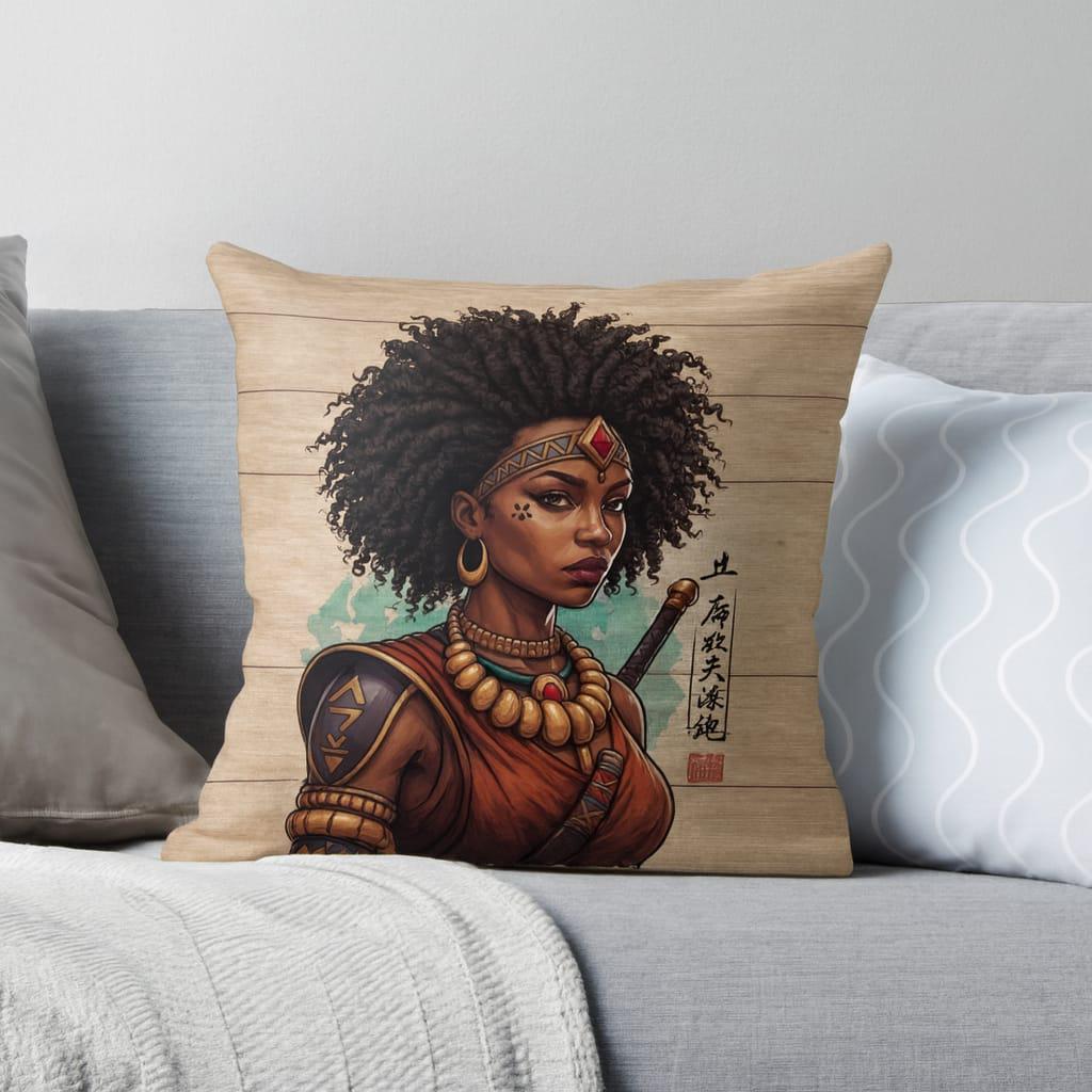 Warrior Empress cushion