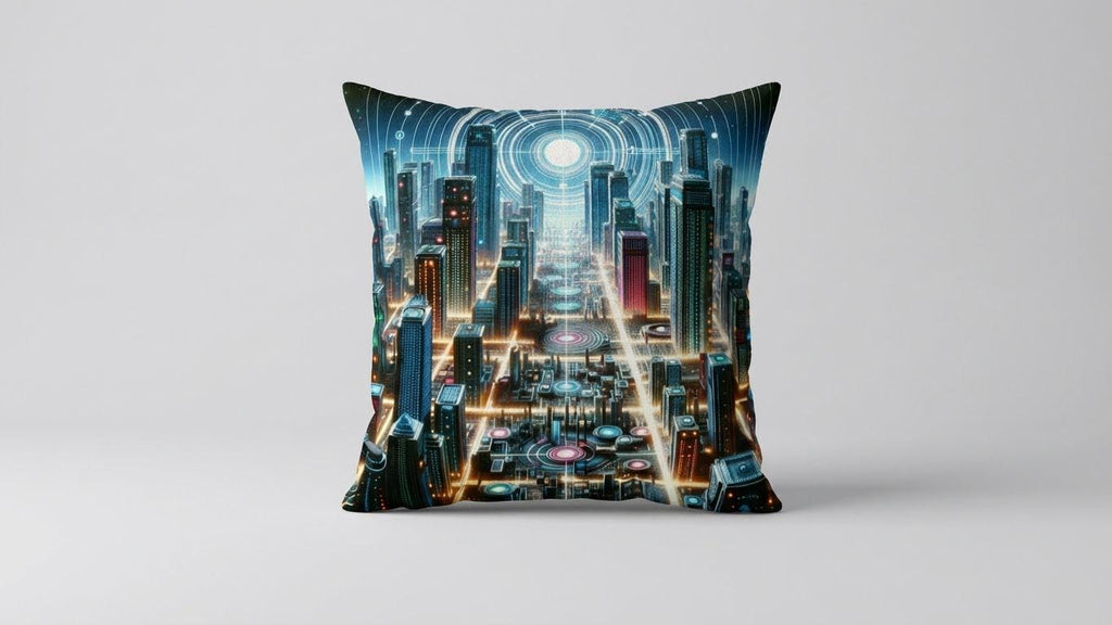 City of the Future cushion