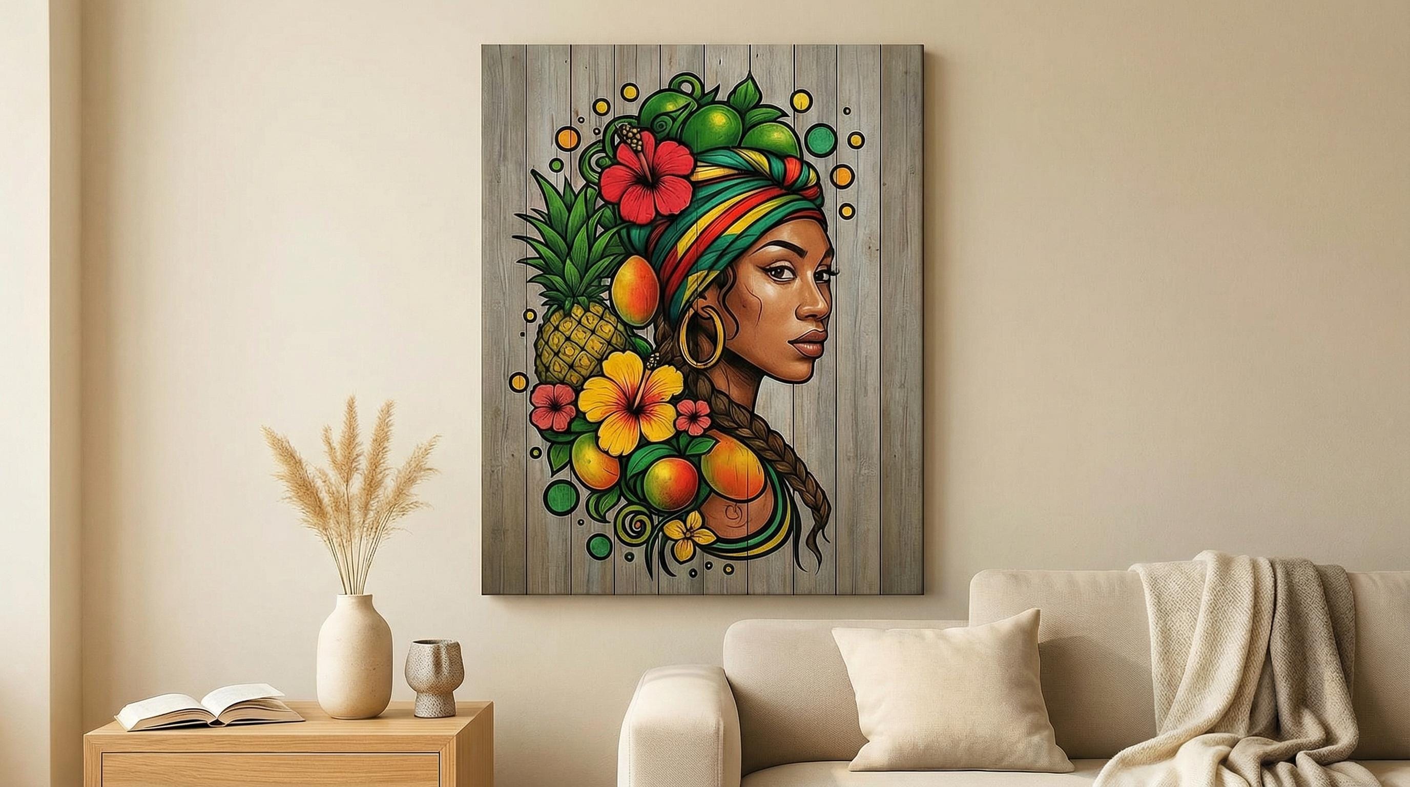 Island Goddess Canvas