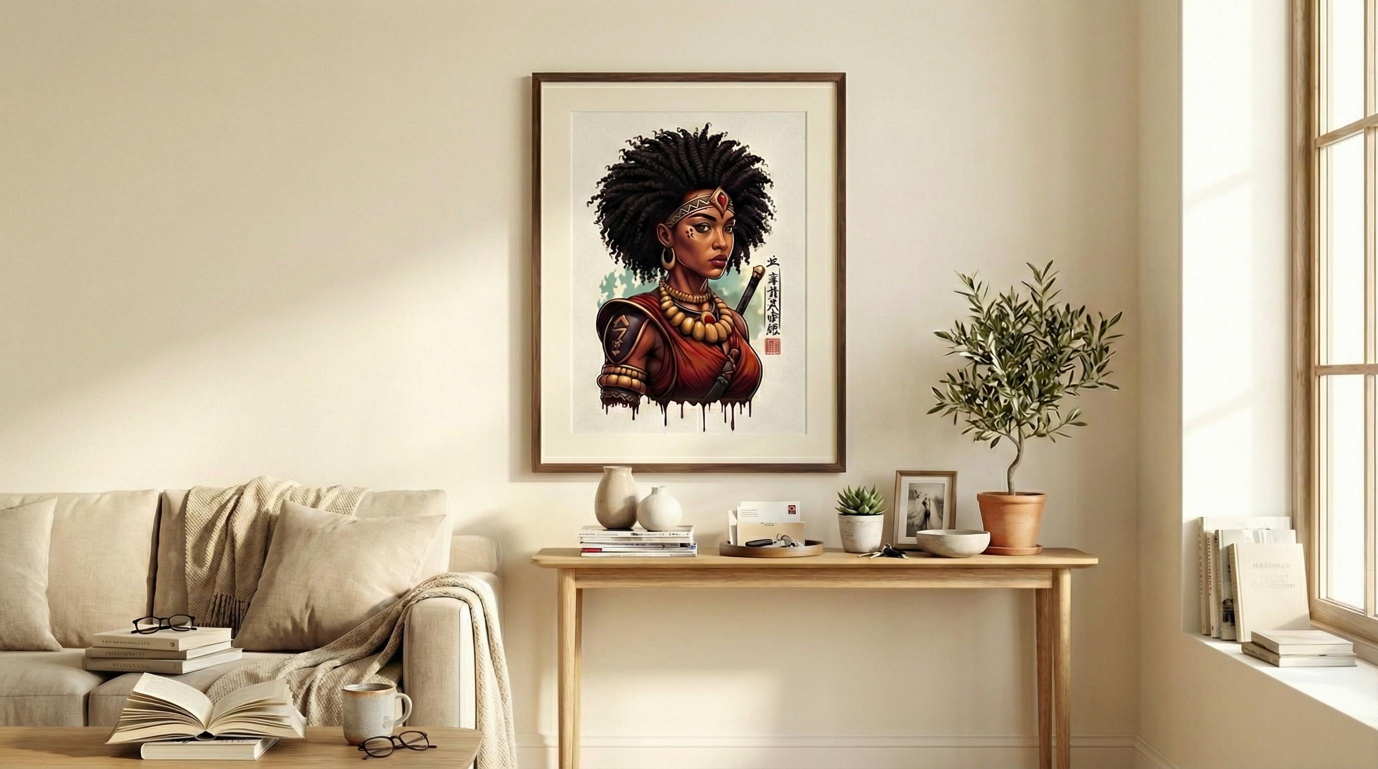 Warrior Empress fine print