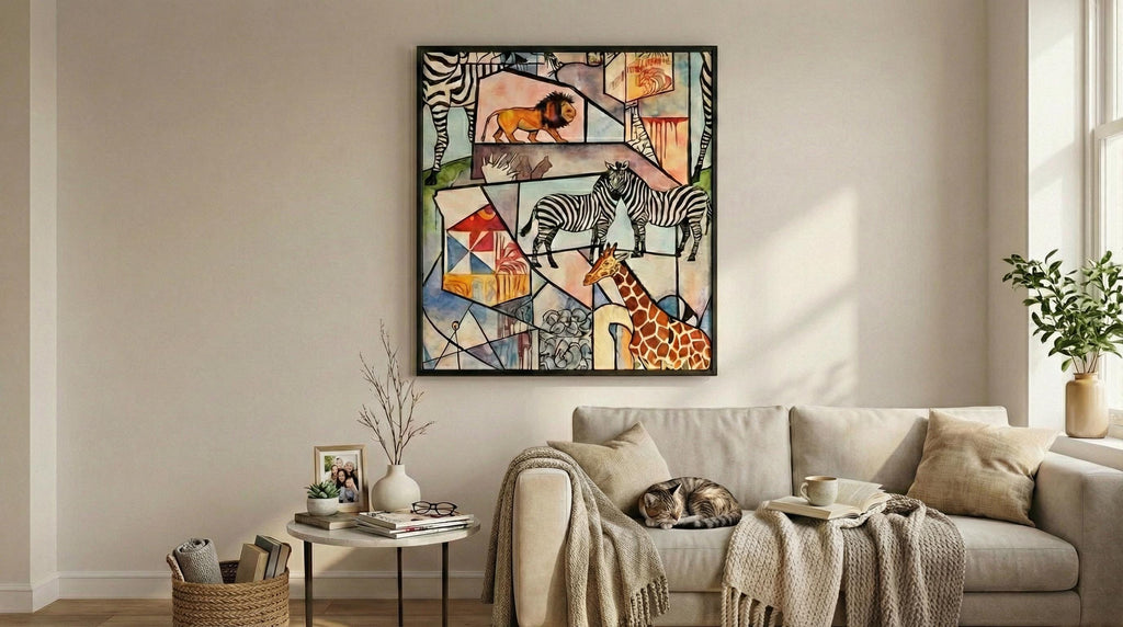 Wild Mosaic Canvas
