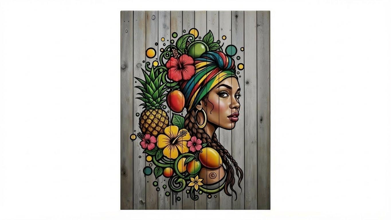 Island Goddess fine print