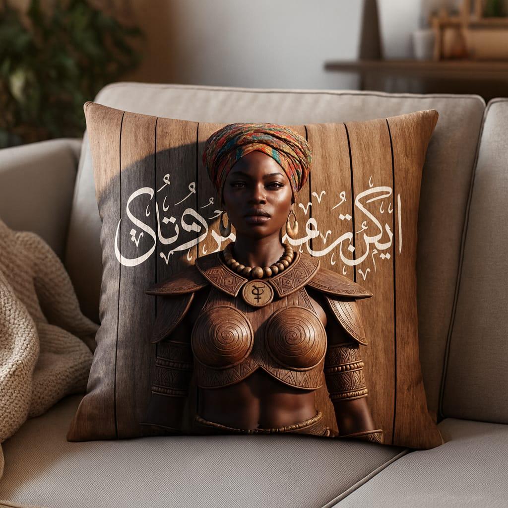 Warrior Queen cushion