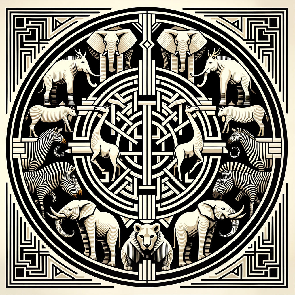 Circle of Wildlife fine print