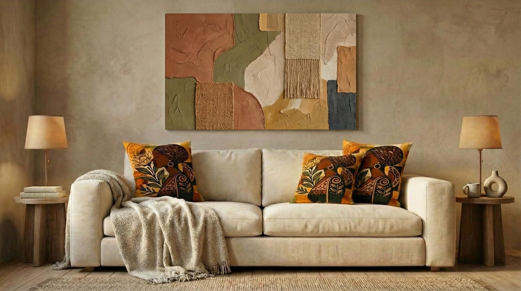 Golden Serenity cushion