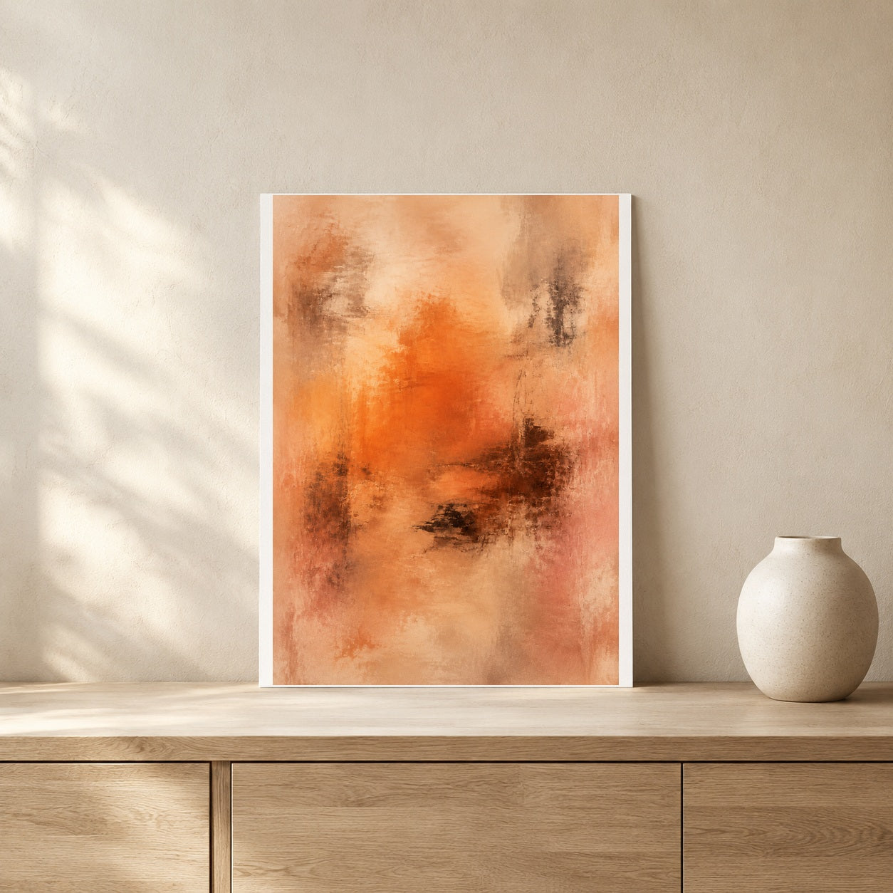 Heritage Reimagined Ember Haze Fine Art Print