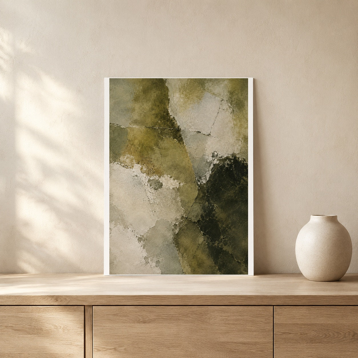 Heritage Reimagined Verdant Stone Fine Art Print