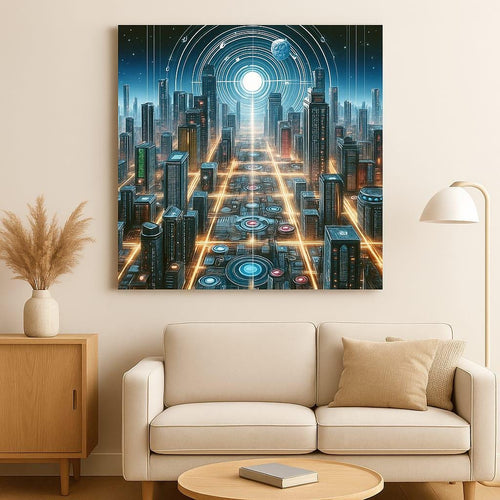 City of the Future Canvas