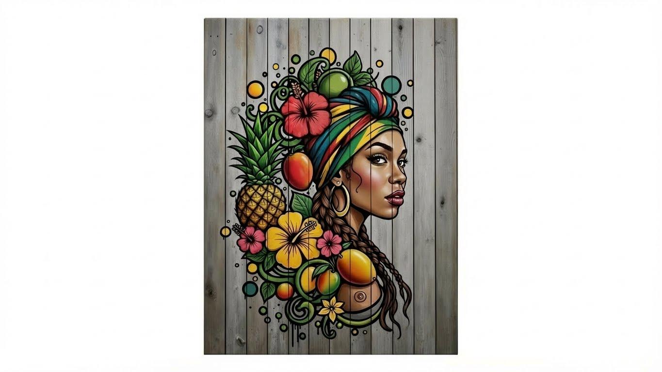 Island Goddess Canvas