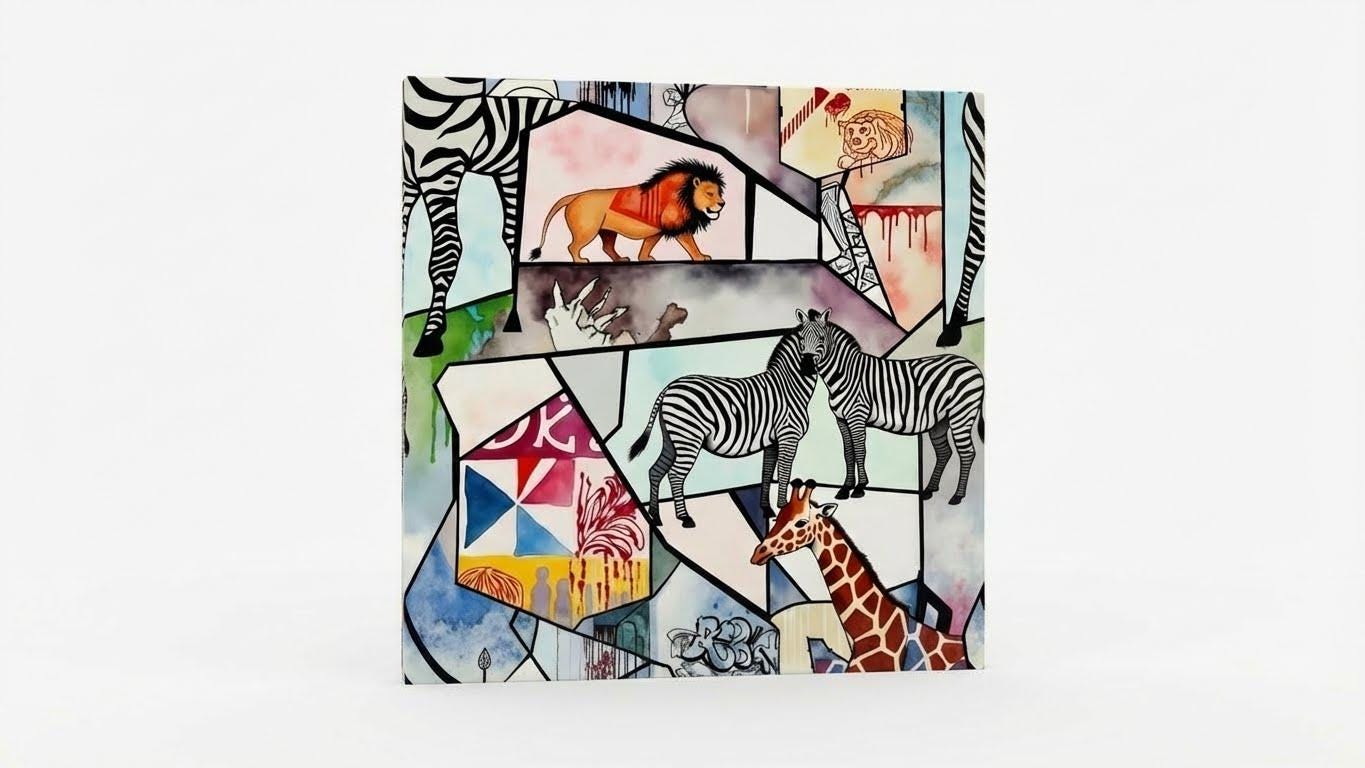 Wild Mosaic fine print